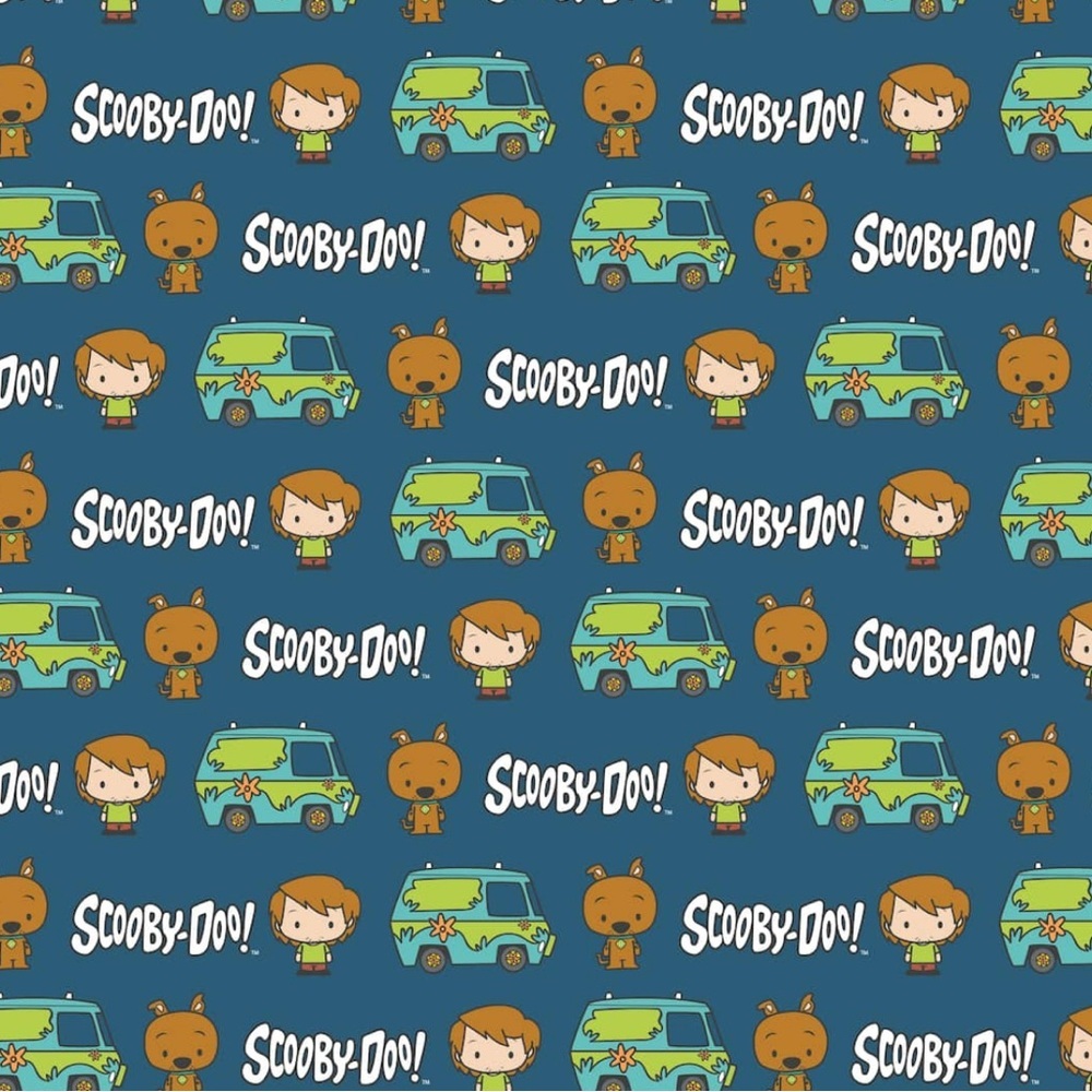 Hand Crafted Large Bowl Cozy Scooby-Doo Theme Microwavable Padded Cotton Holder - Picture 2 of 15